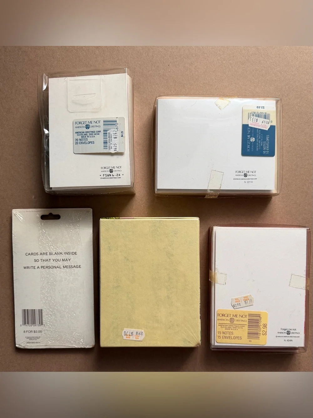 American Greetings lot unused